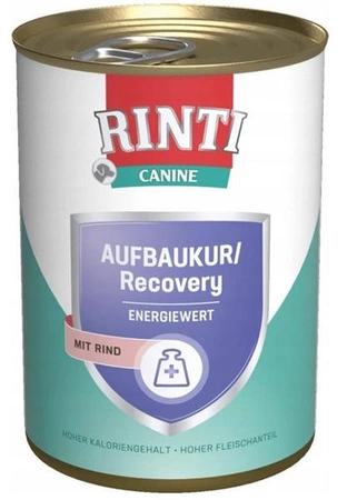 RINTI Canine Recovery beef 400 g - Mokra karma dla psów z wołowiną 400 g