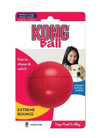 Ball with Hole M/L - zabawka dla psa KONG