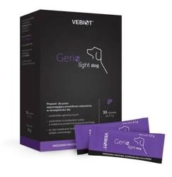 VEBIOT Geria-light dog 30 sasz. suplement dla starszych psów