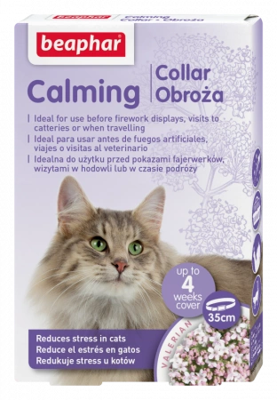 Beaphar Calming Collar - obroża relaksacyjna dla kota