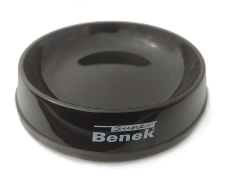 BENEK  - Miska dla kota, kolor czarny, 1 szt.