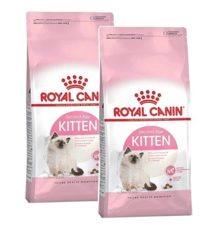 Royal Canin Second Age Kitten 2 x 4 kg - sucha karma dla kociąt 2 x 4kg