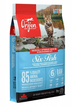 Acana Orijen 6 Fish Cat 5.4 kg - sucha karma dla kotów 5.4kg