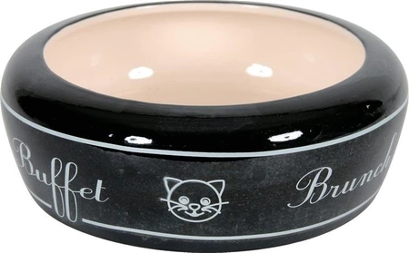 Zolux Miska ceramiczna BUFFET dla kota 13 cm 0,3 l kol. czarny