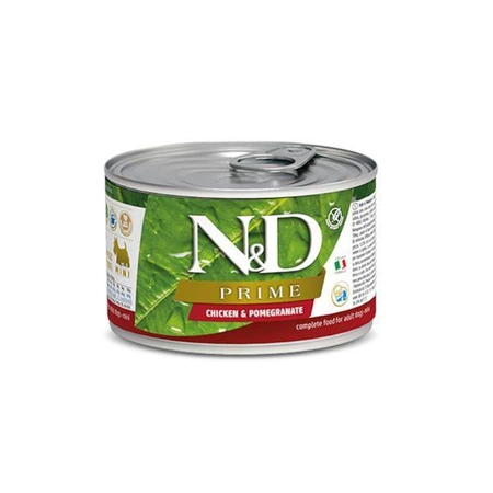 N&D Dog Prime Chicken & Pomegranate 140g-mokra karma dla kotów, kurczak i granat, 140g