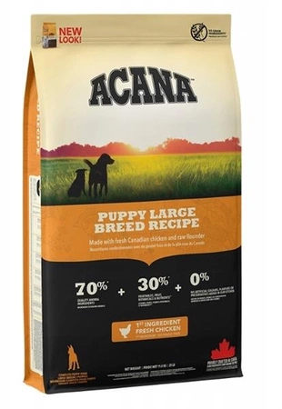 Acana Puppy Large Breed 17 kg - sucha karma dla szczeniąt rasy dużej 17kg 