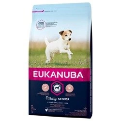 Eukanuba Caring Senior Small Breed Chicken 3 kg  - sucha karma dla psa kurczak 3kg