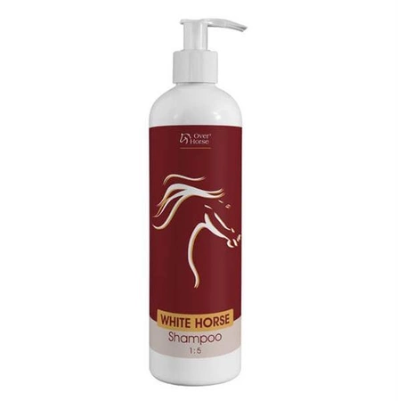 WHITE HORSE Shampoo 400ml - Szampon przeznaczony dla koni o jasnym umaszczeniu.