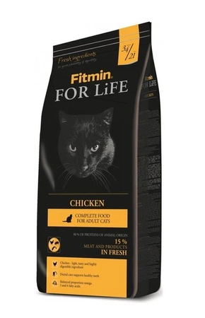 Fitmin Cat For Life Chicken 8 kg - sucha karma dla dorosłych kotów kurczak 8kg