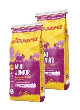 Josera Dog Mini Junior 2x 15 kg - karma dla szczeniąt i młodych psów ras małych 2x15kg