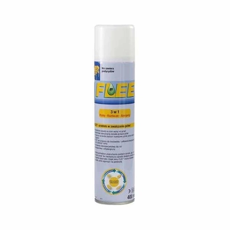 FLEE Spray 3w1 na pchły, roztocza i alergeny 400 ml
