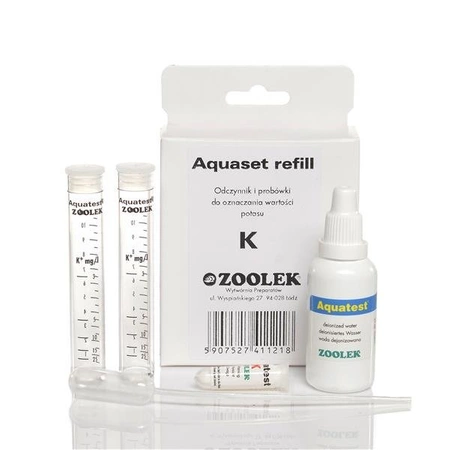 Zoolek Aquaset refill K - uzupełnienie testu kropelkowego do pomiaru stężenia potasu