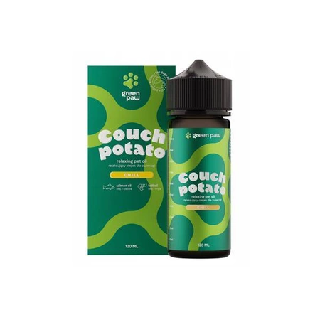 Green Paw Couch Potato 120 ml (but.z dozown.) - olejek z łosoia dla psów