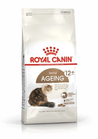 Royal Canin Senior Ageing 12+ 4 kg - sucha karma dla starszych kotów powyżej 12. roku życia 4kg