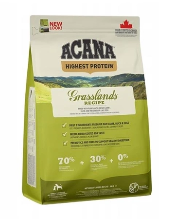 Acana Grasslands Dog 2 kg - sucha karma dla psów bezzbożowa 2kg