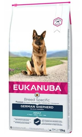 Eukanuba Dog Dry Breed Specific All German Shepherd Chicken 12 kg - sucha karma dla psów rasy Owczarek Niemiecki,12kg