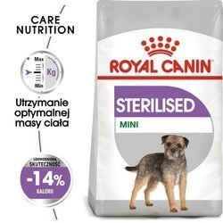 Royal Canin Mini Sterilised 8 kg- sucha karma dla psów rasy małej sterylizowanych 8kg