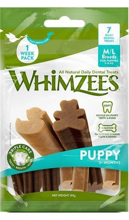 WHIMZEES Puppy M/L - gryzaki dentystyczne WHIMZEES dla szczeniąt
