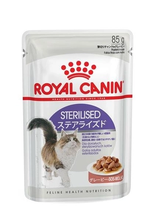 Royal Canin Sterilised 85 g - mokra karma dla kotów po sterylizacji w sosie 85g