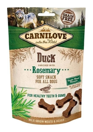 Carnilove semi moist snack duck enriched with rosemary 200 g