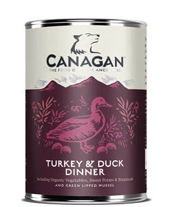 Canagan Dog Turkey & Duck 400 g - mokra karma dla psów indyk z kaczką bez zbóż 400g