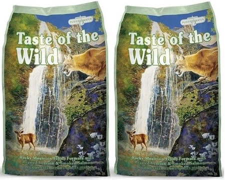 Karma dla kota Taste Of The Wild rocky mountain 2x 2 kg