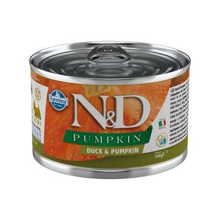 N&D Dog Duck & Pumpkin 140g - mokra karma dla psów, kaczka i dynia, 140g