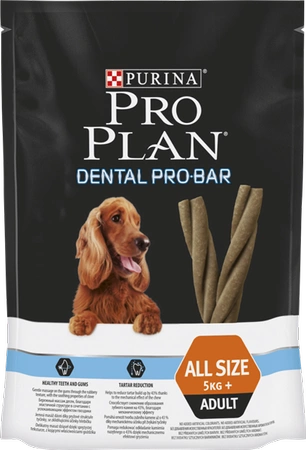PURINA PRO PLAN Dental Pro Bar Uzupełniająca karma dla dorosłych psów 150 g