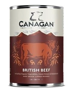 Canagan Dog British Beef 400 g - mokra karma dla psów brytyjska wołowina bez zbóż 400g