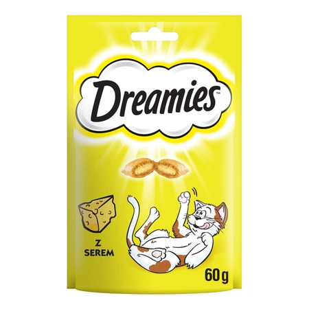 Dreamies 60g - przysmak dla kota z pysznym serem
