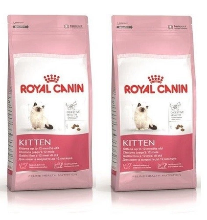 Royal Canin karma dla kotów kitten 2x 400 g