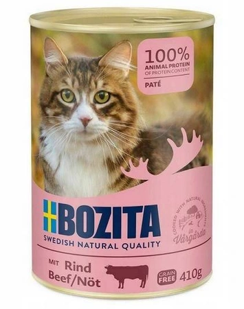 BOZITA Feline mit Rind 410 g - mokra karma dla kotów dorosłych, wołowina 410 g