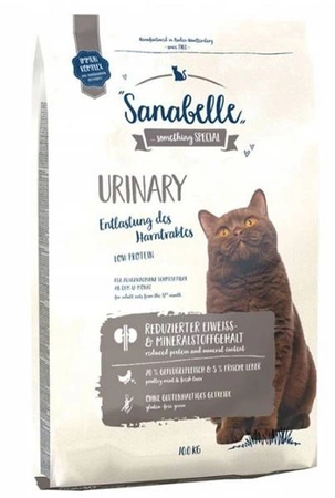 SANABELLE Urinary, 10 kg - sucha karma dla kotów z problemami układu moczowego, 10 kg