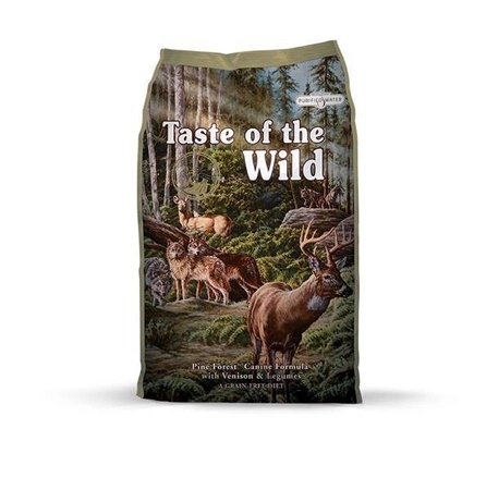 Taste Of The Wild Pine Forest 13 kg - sucha karma dla psów jagnięcina dziczyzna 13kg