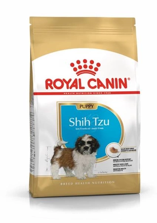 Royal Canin Shih Tzu Puppy 500 g - sucha karma dla szczeniąt i młodych psów rasy Shih Tzu 500g