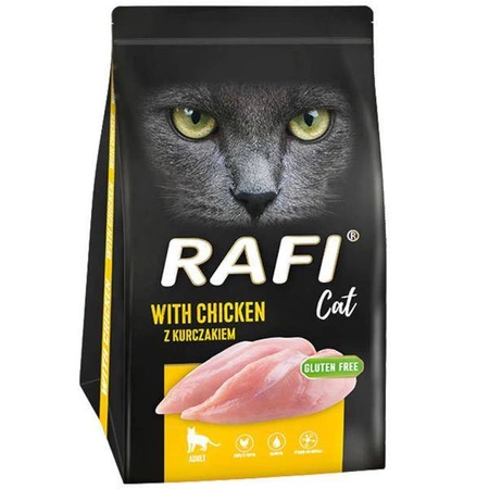 Rafi Cat z kurczakiem, 1,5 kg - sucha karma dla kotów dorosłych, 1,5 kg