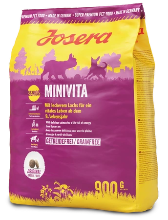 Josera Dog Mini Vita 900 g - sucha karma dla starszych psów od 8 roku życia 900g