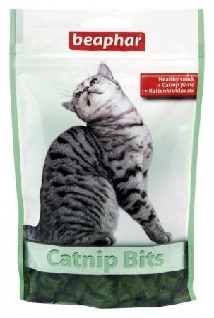 Beaphar Catnip Bits 150 g - przysmak dla kotów z kocimiętką 150g