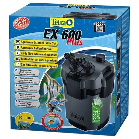 Tetra External Filter EX 600 Plus-filtr zewnętrzny do akw.60-120l