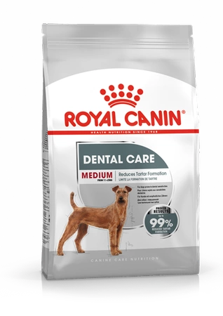 Royal Canin Dental Care Medium 10 kg - sucha karma dla psów dorosłych, ras średnich, redukująca powstawanie kamienia nazębnego 10kg