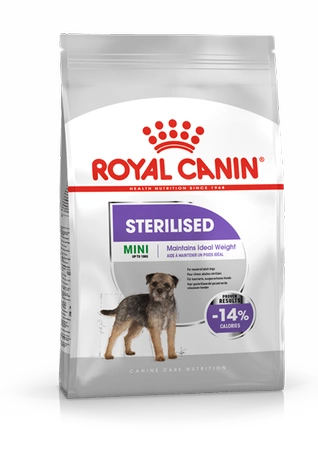 Royal Canin Sterilised Mini 3 kg - sucha karma dla psów dorosłych, ras małych, sterylizowanych 3kg