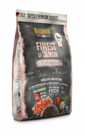 BELCANDO Finest Grain Free Salmon XS-M 4 kg sucha karma dla psa łosoś