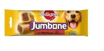 PEDIGREE Jumbone Medium 12 x 180 g - Przysmak dla psów średnich ras z wołowiną 12 x 180 g