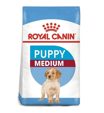 Royal Canin Medium Puppy 4 kg - sucha karma dla szczeniąt rasy średniej 4kg