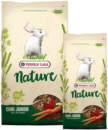 Versele - Laga Nature Cuni Junior 2.3 kg - karma dla młodych królików  2.3kg