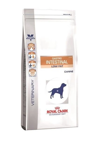 Royal Canin Dog Gastro Intestinal Low Fat Canine 12 kg - sucha karma dla psów o obniżonej zawartości tłuszczu i z zaburzeniami żołądkowo jelitowymi 12kg