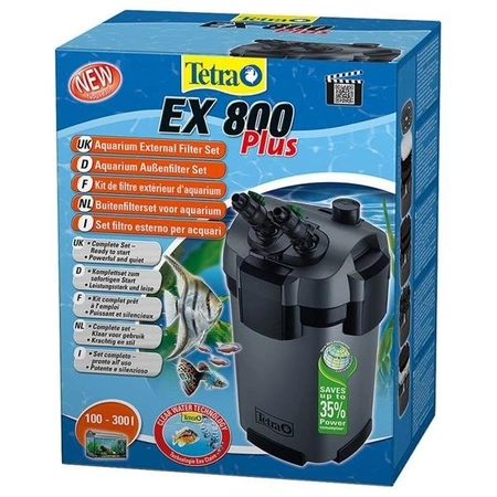 Tetra External Filter EX 800 Plus-filtr zewnętrzny do akw.100-300l