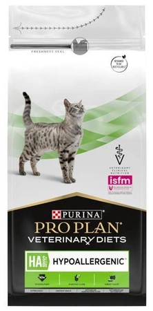 Pro Plan Veterinary Diet FELINE HA 1,3kg - specjalistyczna sucha karma dla kotów, 1,3kg