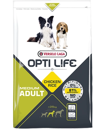 Versele - Laga Opti Life Adult Medium 2.5 kg - sucha karma dla psów rasy średniej 2.5kg