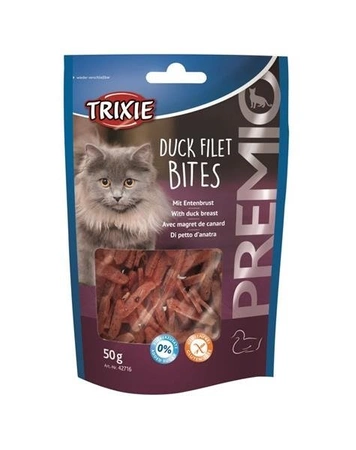 Trixie Premio Snacki Duck Filet Bites 50 g - przysmak dla kota z kaczką 50g